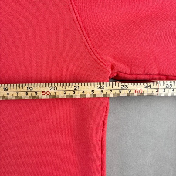 John Elliott Replica Crewneck Sweatshirt Washed Red Men 2 USA Made New Rare Read - Picture 8 of 15